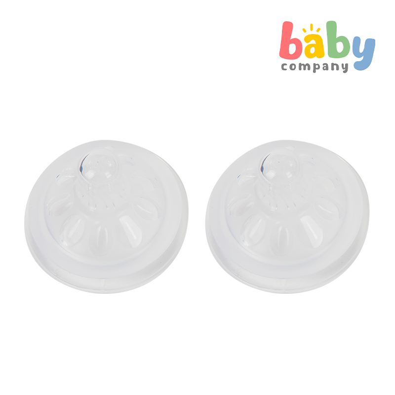 Mom & Baby Natural Silicone Nipple - Slow Flow