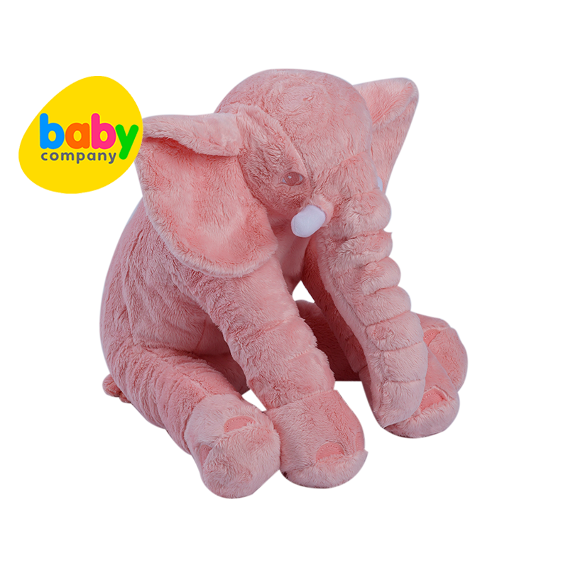 Baby Company Elephant Soft Pillow - Pink