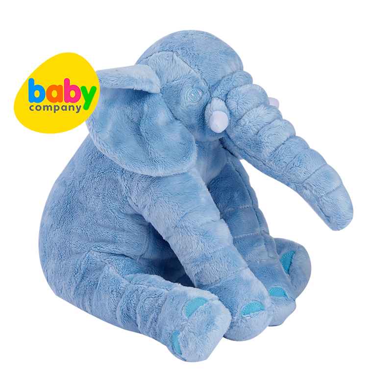 Baby Company Elephant Soft Pillow - Blue