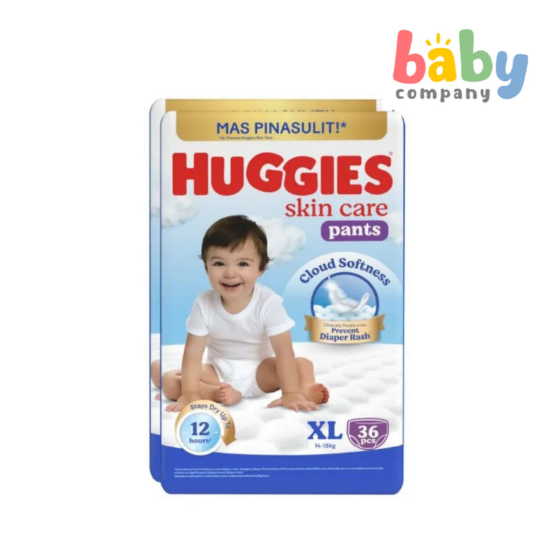 Huggies Dry Pants Skin Care Diaper Pants - XL, 36 pcs