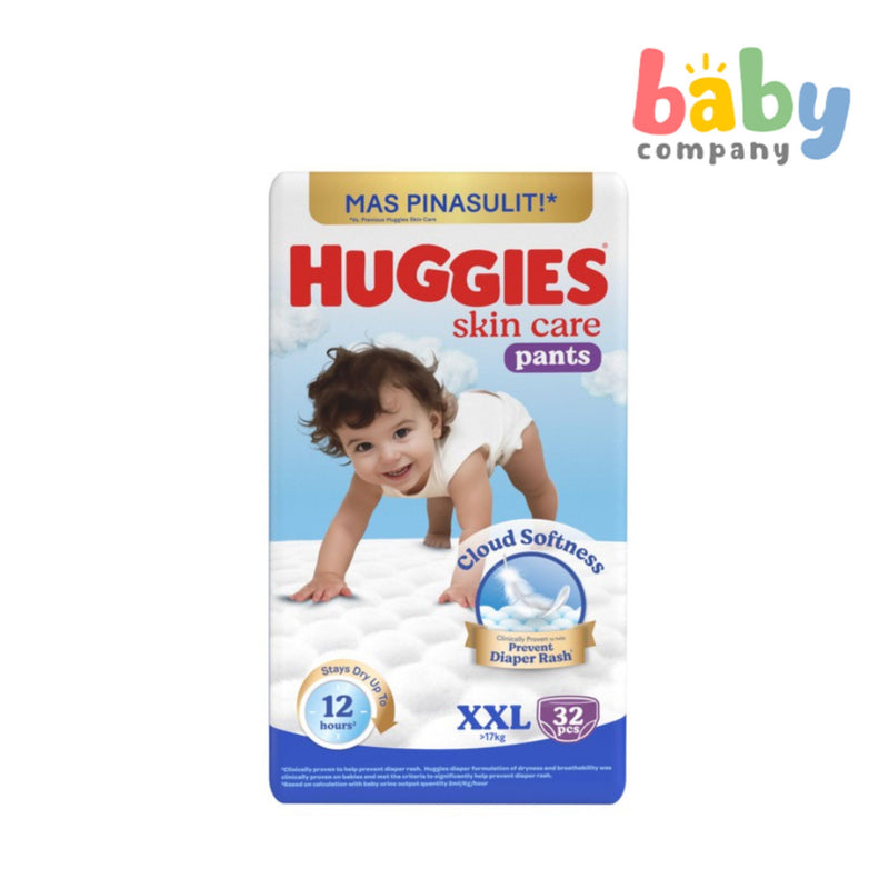 Huggies Skin Care Diaper Pants - XXL, 32 pcs