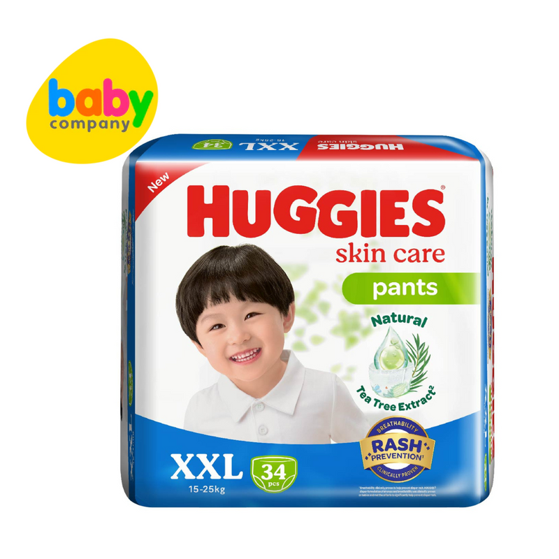 Huggies Skin Care Diaper Pants - XXL, 34 pcs