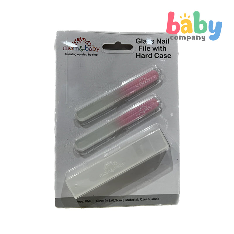 Mom & Baby 2-Pack Glass Nail File For Babies - Pink