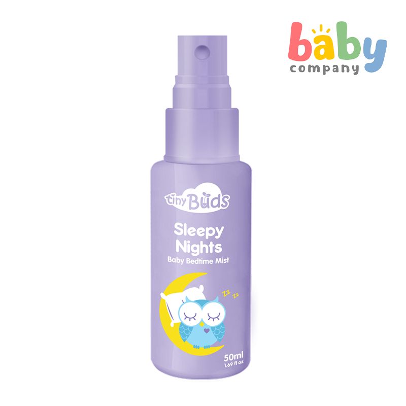 Tiny Buds Sleepy Nights Baby Bedtime Mist Fabric Spray 50ml