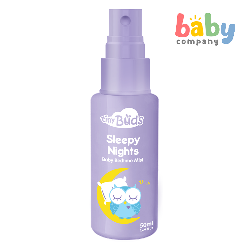 Tiny Buds Sleepy Nights Baby Bedtime Mist Fabric Spray 50ml