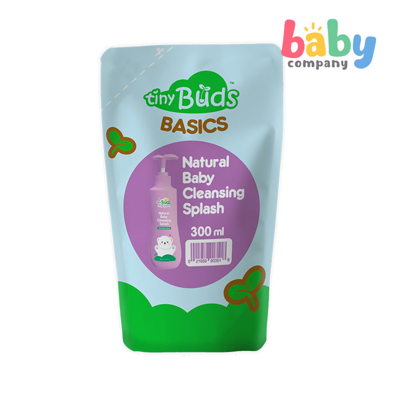 Tiny Buds Natural Baby Cleansing Splash Refill 300ml