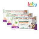 Organic Baby Wipes Sniffle Wipes, Pack of 3 - 50s per pack