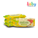 Organic Baby Wipes Cleansing Wipes Assorted Pack of 4 - 12s per pack