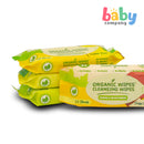 Organic Baby Wipes Cleansing Wipes Assorted Pack of 4 - 12s per pack