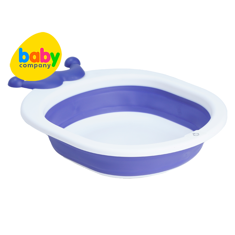 Mom & Baby Crown Baby Bath Basin - Blue