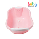 Mom & Baby Bath Tub with Drainer - Pink
