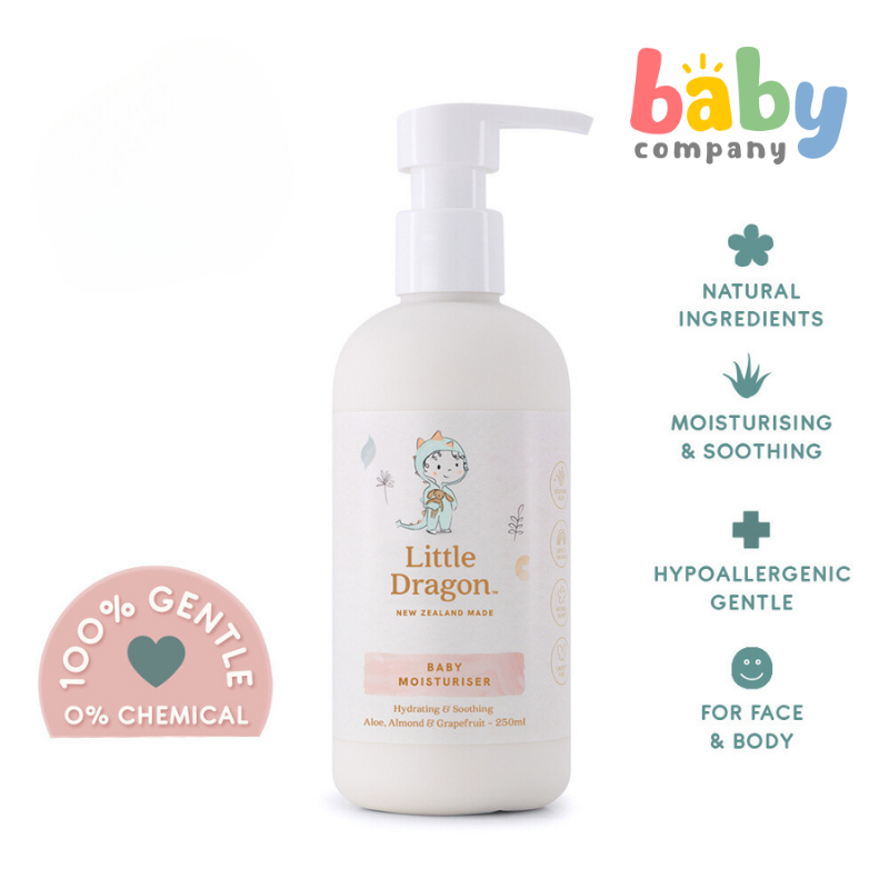 Little Dragon Gentle Baby Moisturizer 250ml Pump Bottle