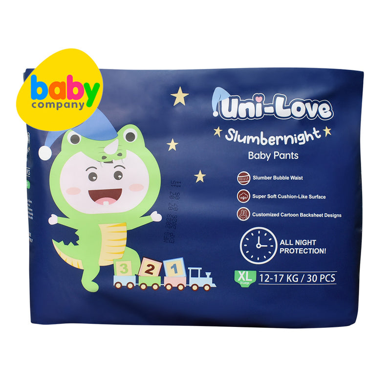 Uni-Love Slumbernight Baby Diaper Pants, XL ,30 Pads, Pack of 1
