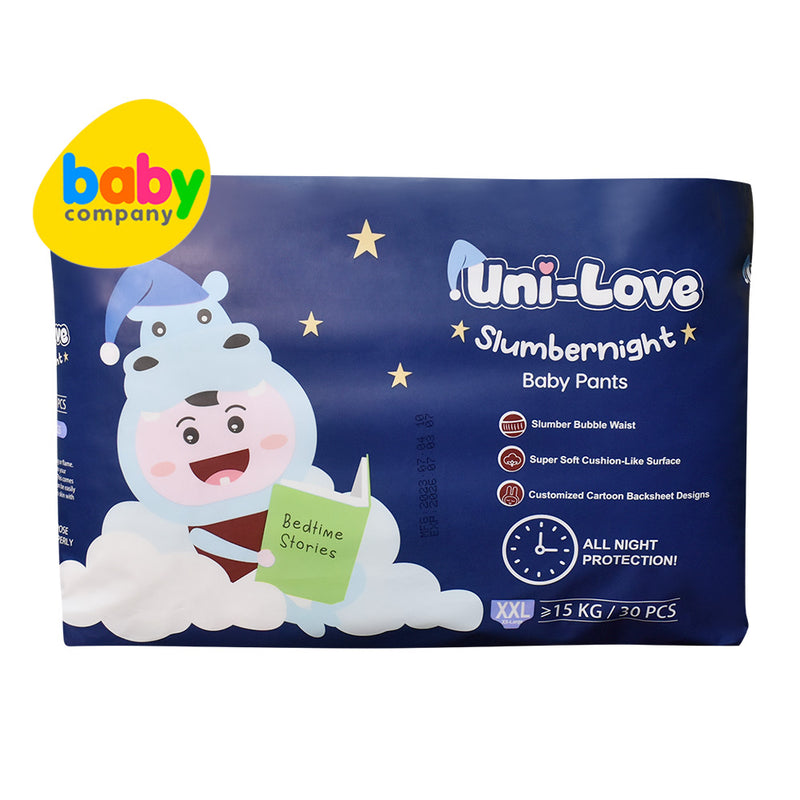 Uni-Love Slumbernight Baby Diaper Pants - XXL, 30 Pads