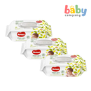 Huggies Baby Wipes Clean Care 80 Sheets x 3 Packs