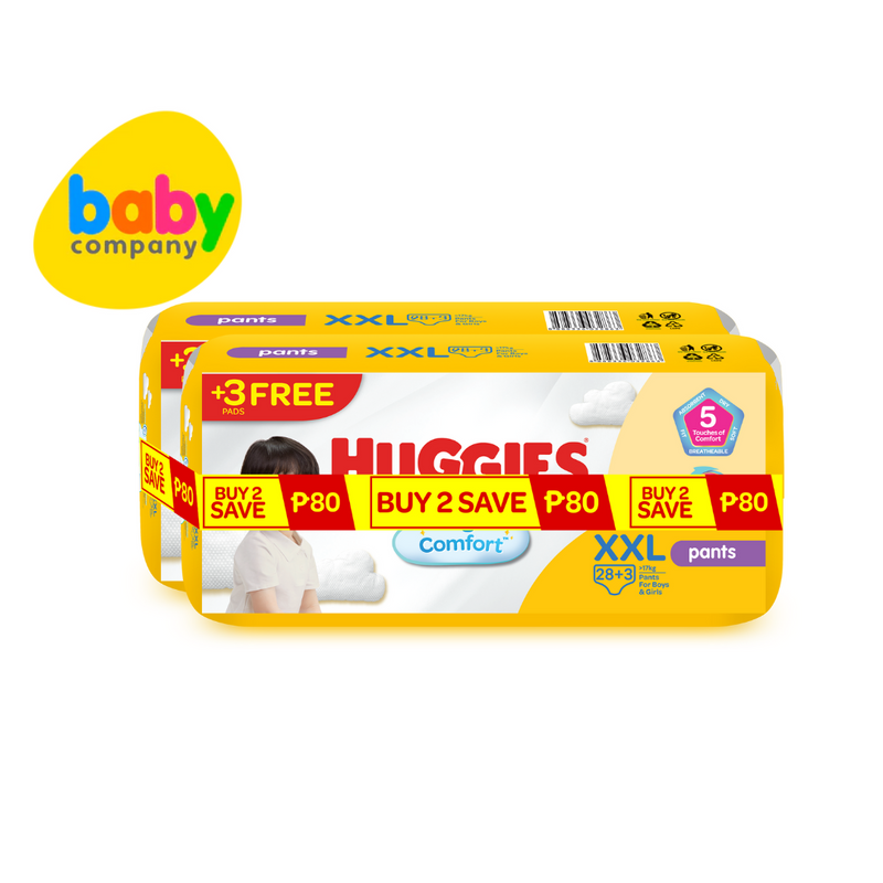 Huggies Magic Comfort Diaper Pants - XXL, 31 pcs x 2 packs