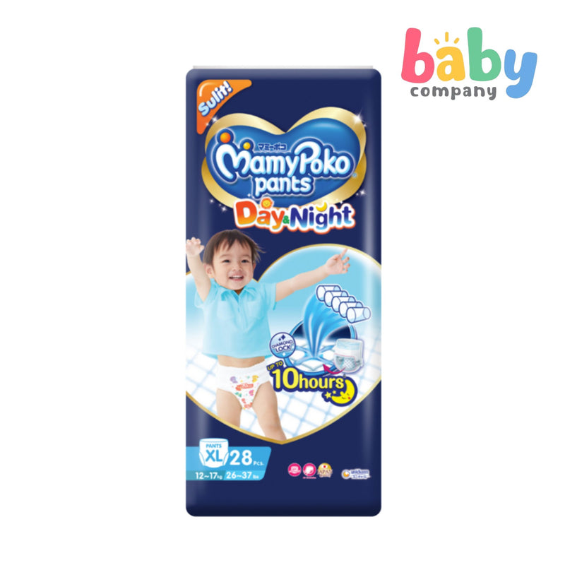 MamyPoko Day and Night Diaper Pants Promo - XL, 28 Pads