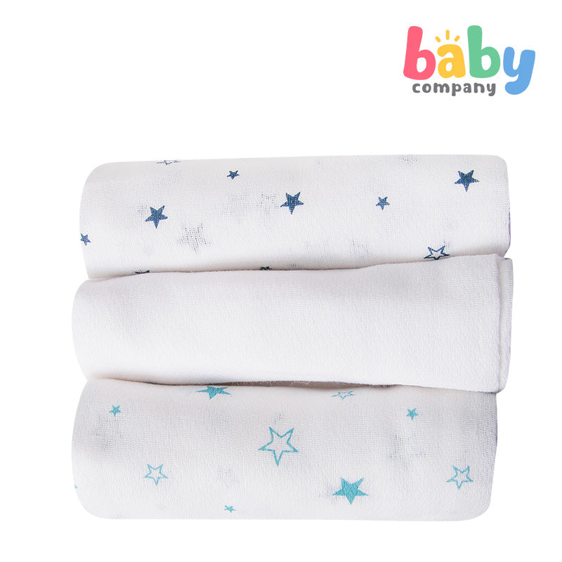 Bloom Birdseye Cloth Diaper for Babies - Milky Blue