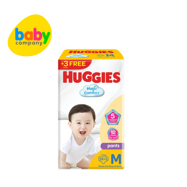 Huggies Magic Comfort Pants - Medium, 42 pcs