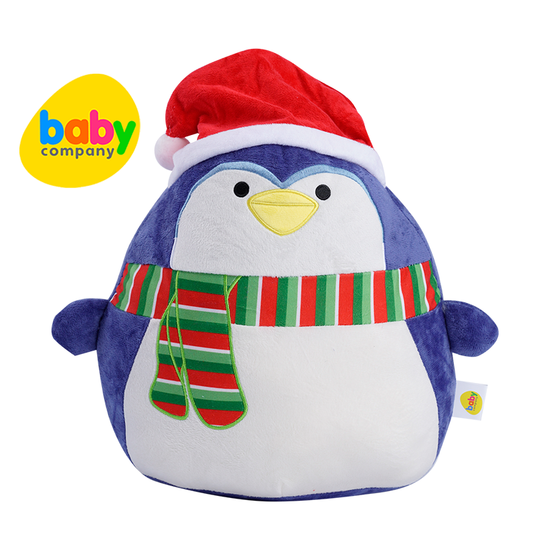 Baby Company Holiday Chubbies Plush Toy - Penguin