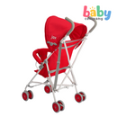 Umbrella Stroller with Mosquito Net - Red