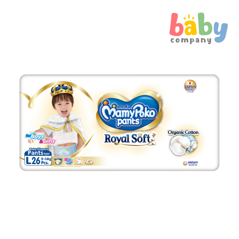 MamyPoko Royal Soft Diaper Pants Large 26 Pads