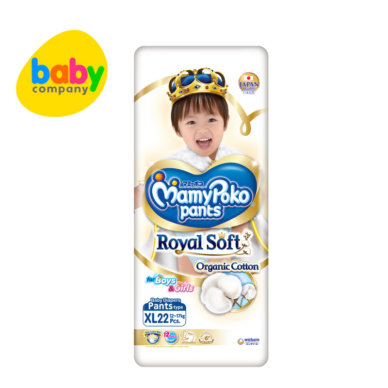 MamyPoko Royal Soft Diaper Pants, XL, 22 Pads