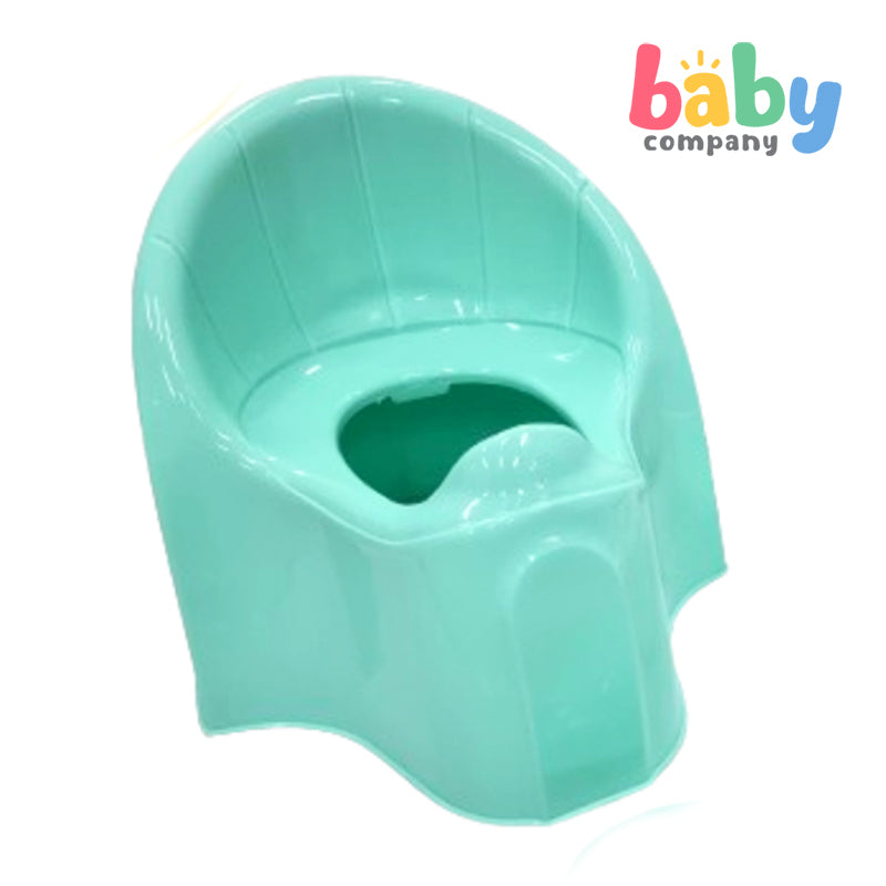 Mom & Baby Classic Potty with Lid - Green