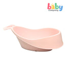 Mom & Baby Whale Bath Tub with Drainer - Pink