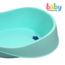 Mom & Baby Whale Bath Tub with Drainer - Green