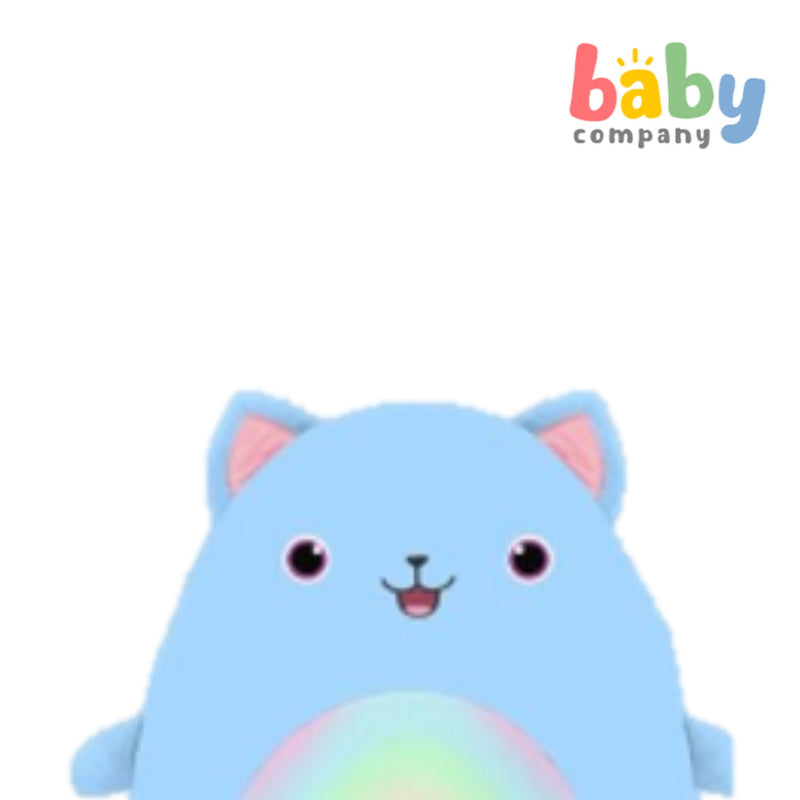 Baby Company Space Chubbies Stuffed Toy - Blue Cat