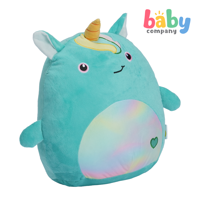 Baby Company Space Chubbies Stuffed Toy - Green Unicorn