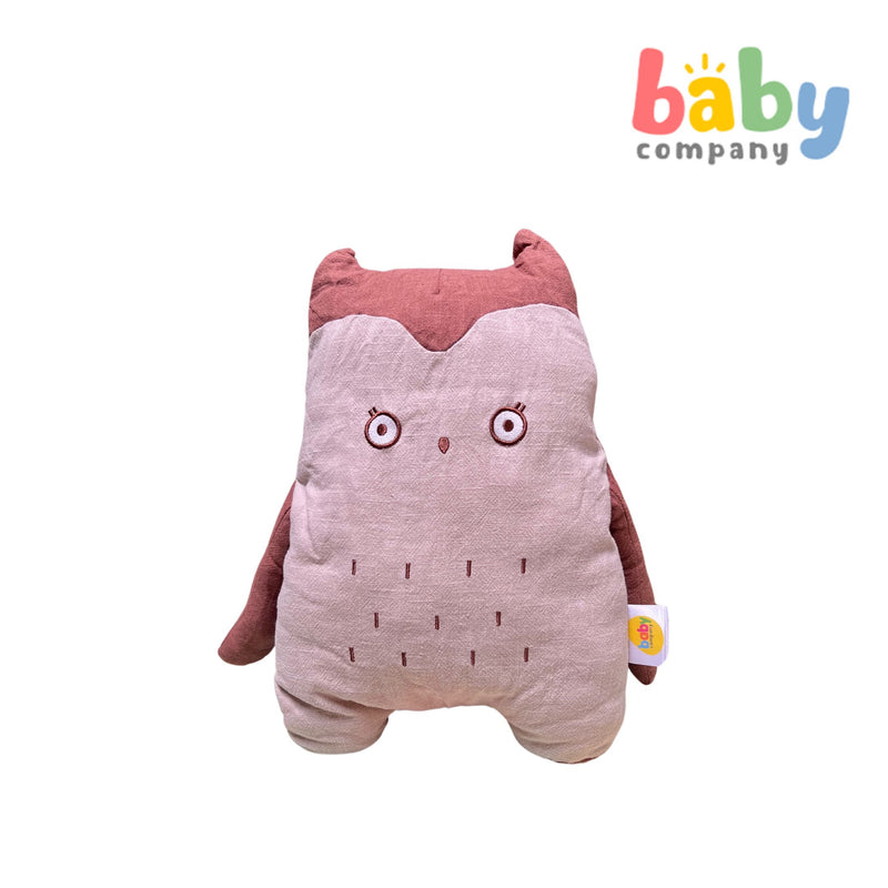 Baby Company Stuffed Toy - Owl, Brown