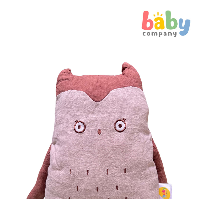 Baby Company Stuffed Toy - Owl, Brown