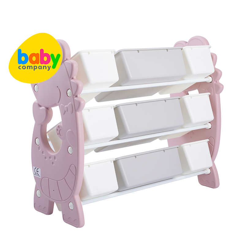Baby Company Storage Bin for Babies/Kids Stuff - Pink