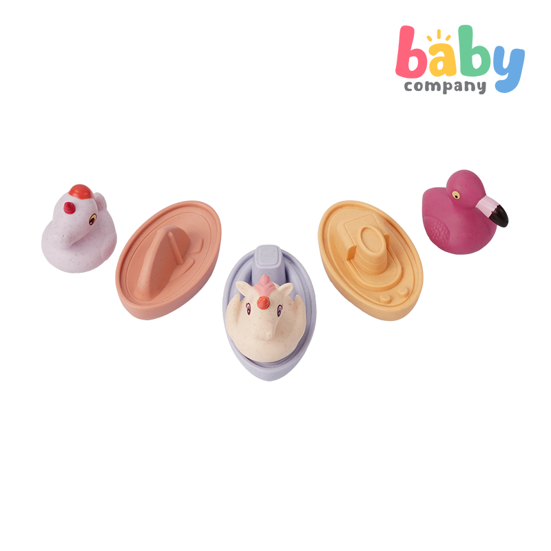 Playsmart Silicone Squeeze Toy - Boats and Animal