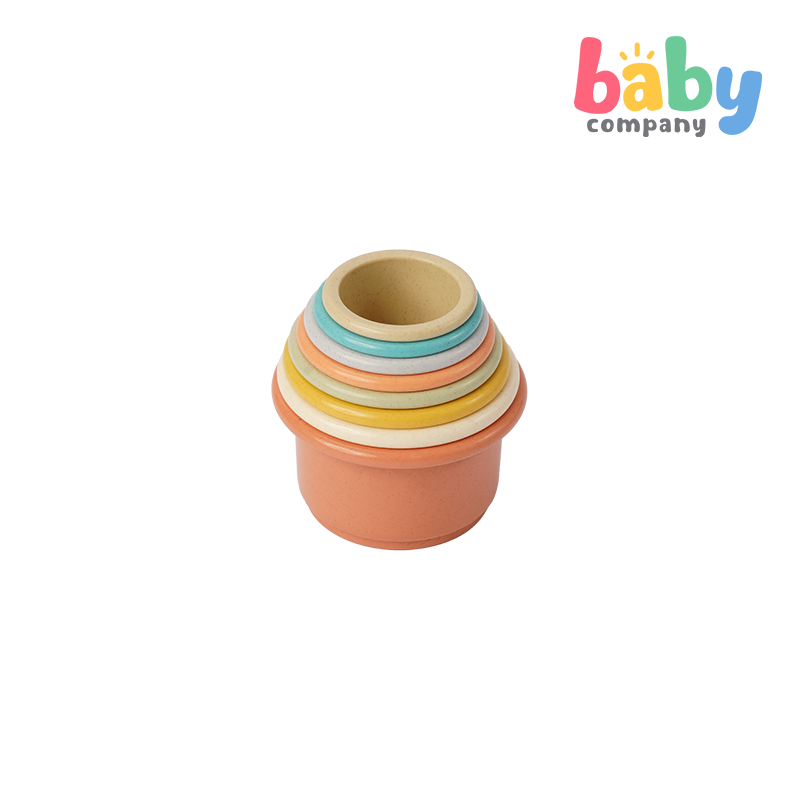 Playsmart 8pc Stacking Cups - Colorful