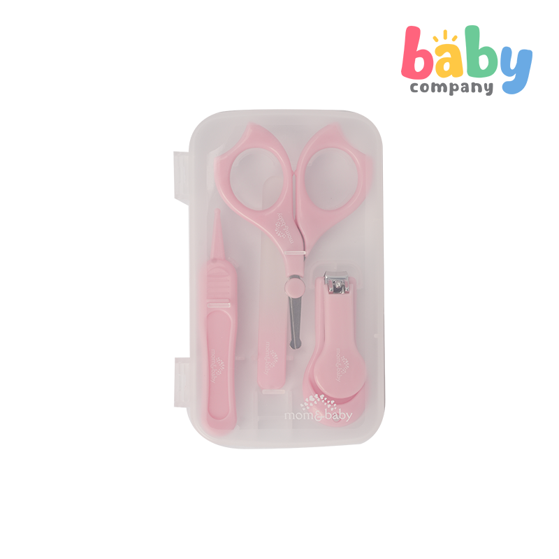 Mom & Baby 4pc Nail Care Set - Pink