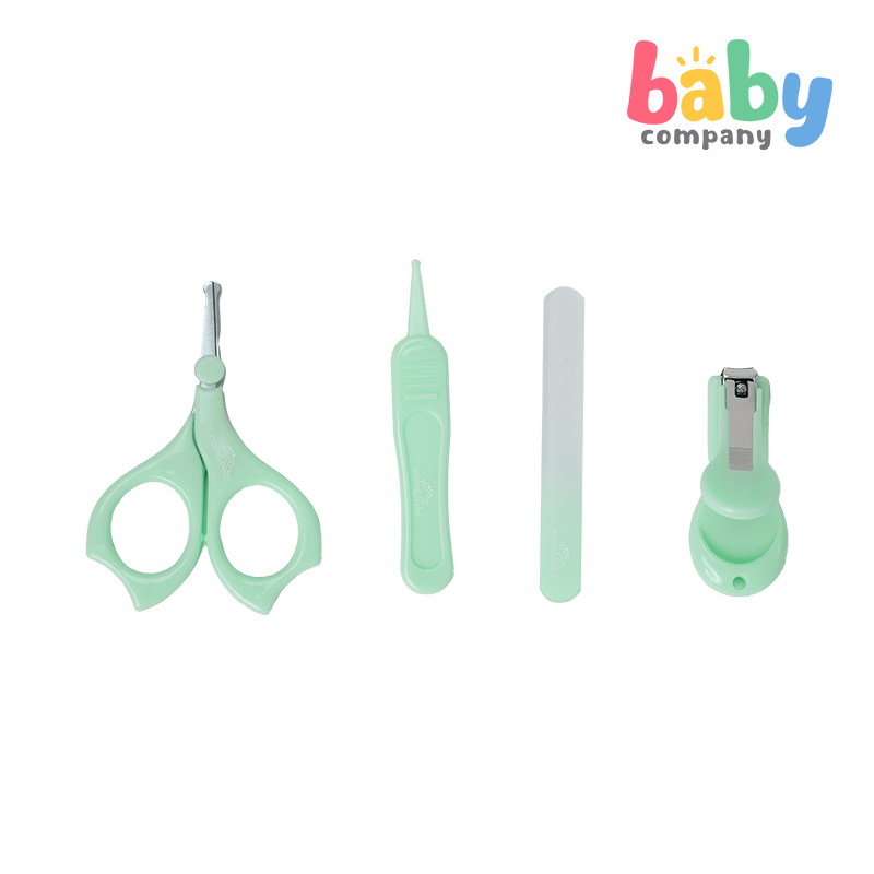 Mom & Baby 4pc Nail Care Set - Green