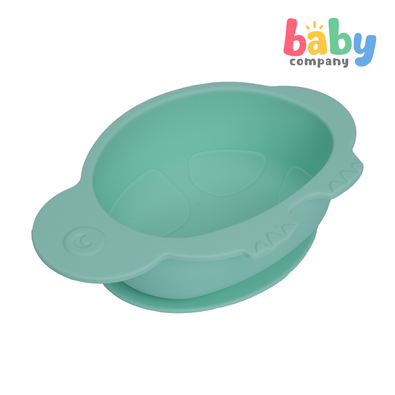 Mom & Baby Silicone Bowl - Turtle, Turqoise