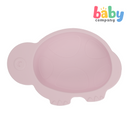 Mom & Baby Silicone Bowl - Turtle, Pink