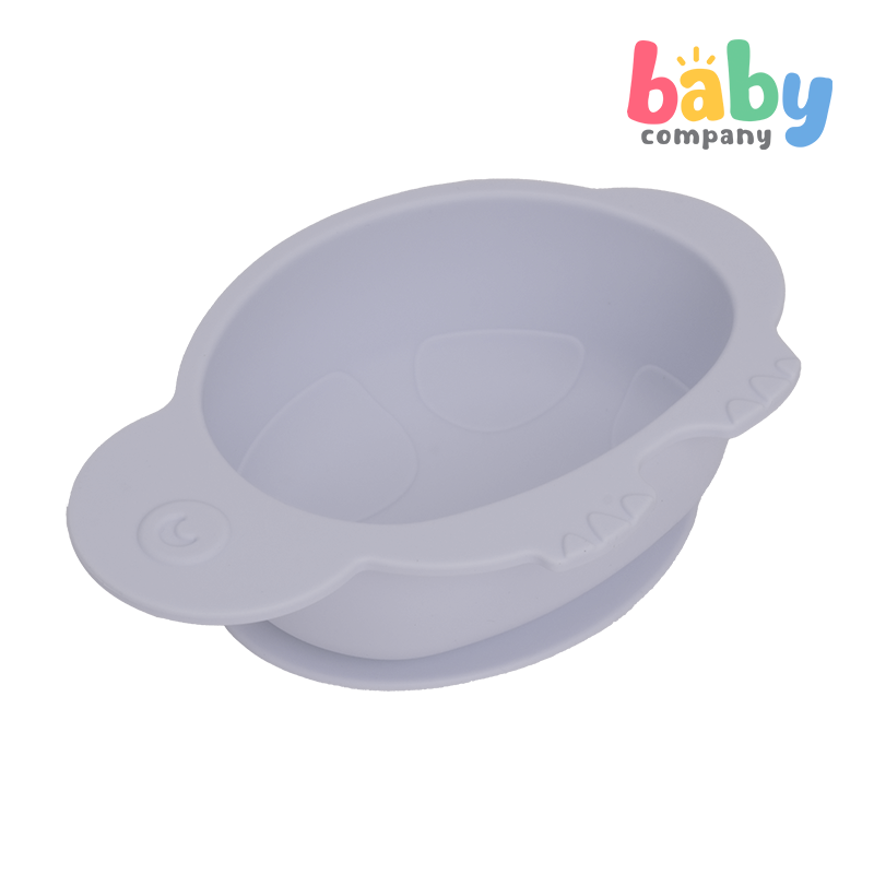 Mom & Baby Silicone Bowl - Turtle, Purple