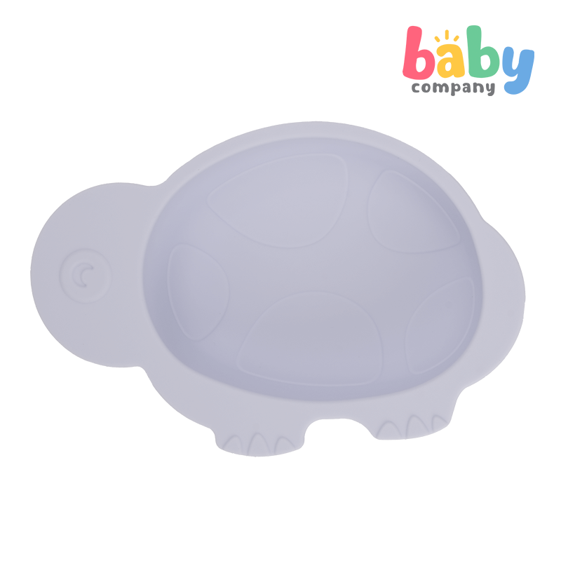 Mom & Baby Silicone Bowl - Turtle, Purple