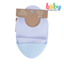 Mom & Baby Silicone Bib - Pack of 2, Purple