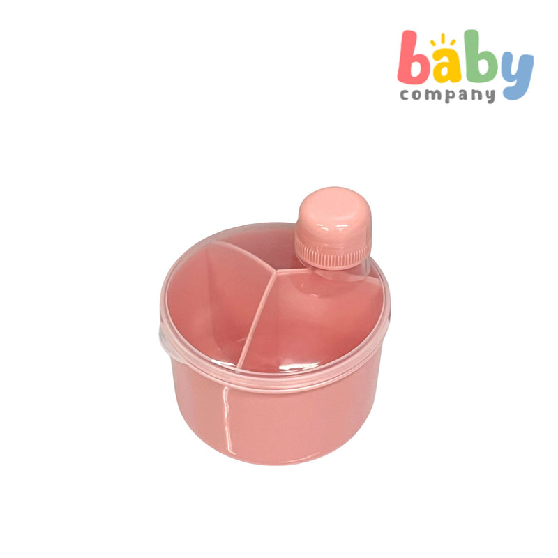 Mom & Baby Powder Milk Container - Pink