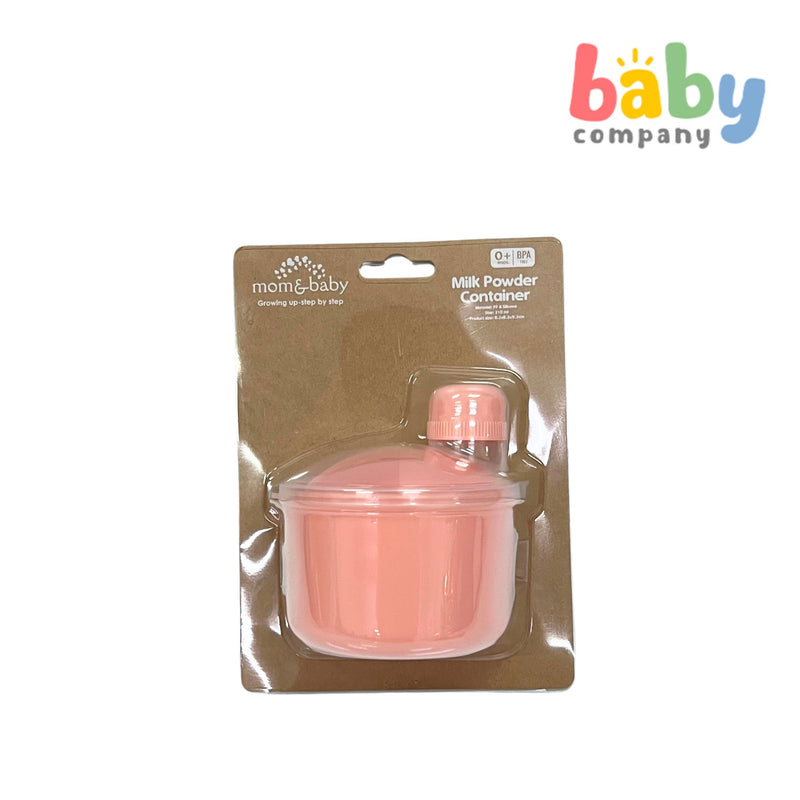 Mom & Baby Powder Milk Container - Pink