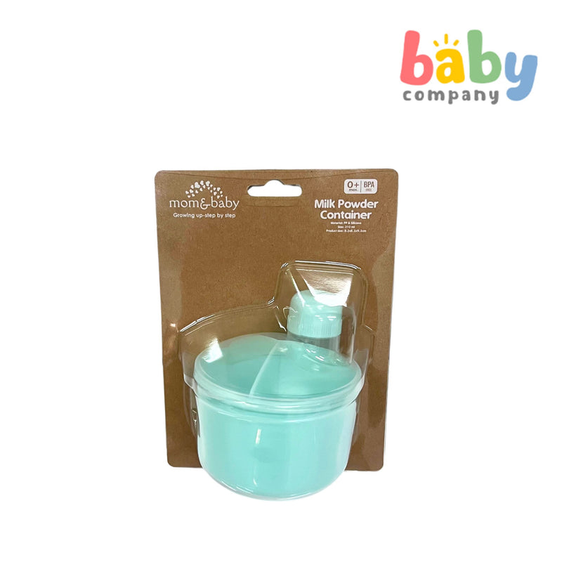 Mom & Baby Powder Milk Container - Green