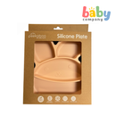 Peekaboo Baby Silicone Suction Plate Bunny