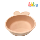 Peekaboo Baby Silicone Suction Bowl Bunny