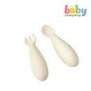 Peekaboo Baby Silicone Spoon and Fork Bunny